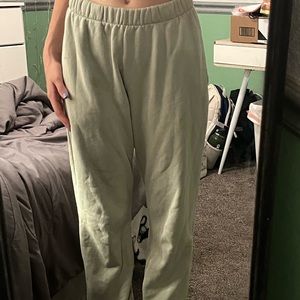 Brandy Melville Sage Green Sweatpants!